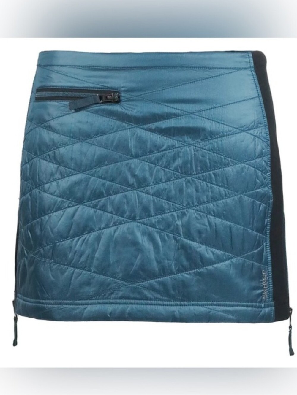 Skhoop‎ Kari Insulated Quilted Mini Skirt Size M Size Zip